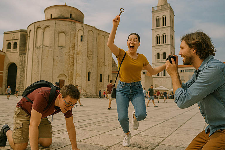 Employees racing to uncover hidden treasures in Zadar